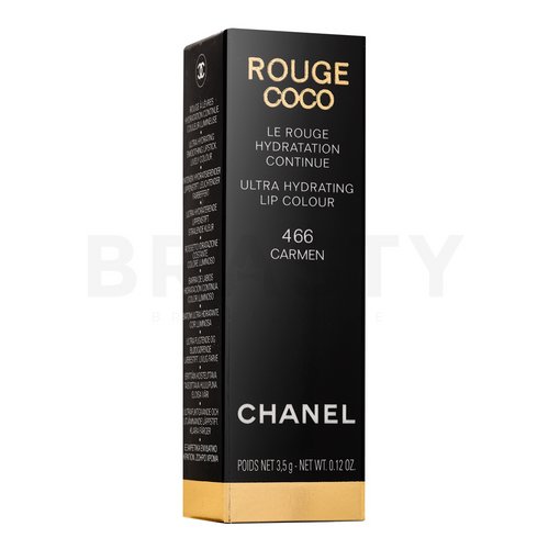 Chanel Rouge Coco Carmen 466 szminka o działaniu nawilżającym 3,5 g