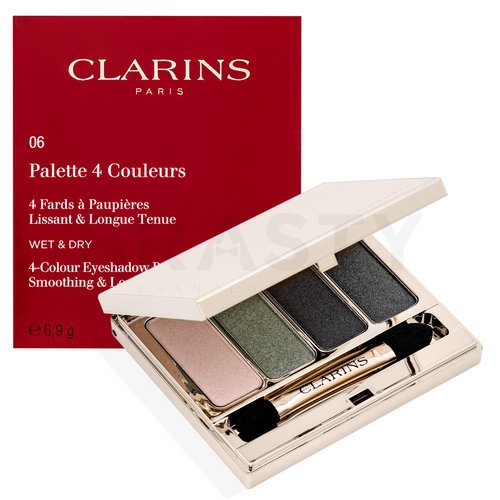 Clarins 4-Colour Eyeshadow Palette 05 Smoky paleta de 