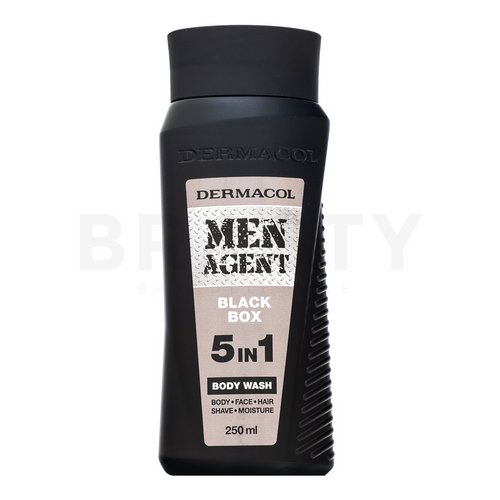 Dermacol Men Agent Black Box 5in1 Body Wash gel de dus pentru bărbati 250 ml