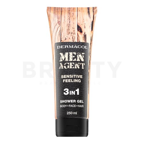 Dermacol Men Agent Sensitive Feeling 3in1 Shower Gel sprchový gel pro muže 250 ml