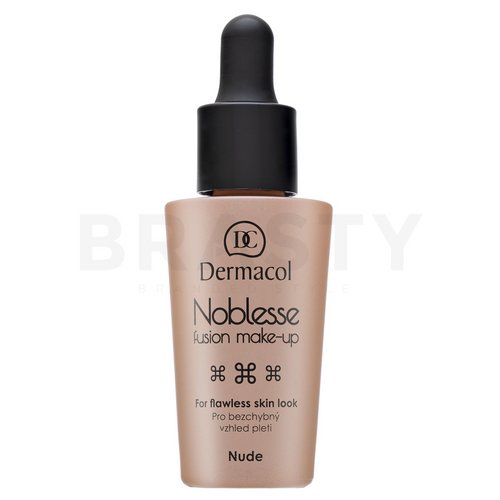 Dermacol Noblesse Fusion Make-Up 02 Nude tekutý make-up pro sjednocenou a rozjasněnou pleť 25 ml