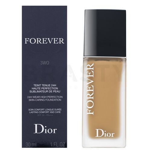 Dior (Christian Dior) Diorskin Forever Fluid 3WO Warm Olive fond de ten lichid 30 ml