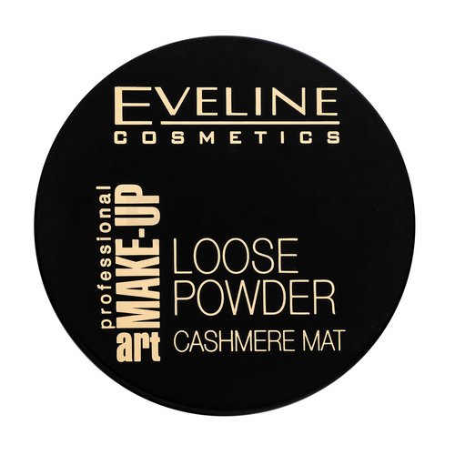 Eveline Loose Powder Cashmere Mat 02 Beige pulbere catifelata pentru o piele luminoasă și uniformă 20 g