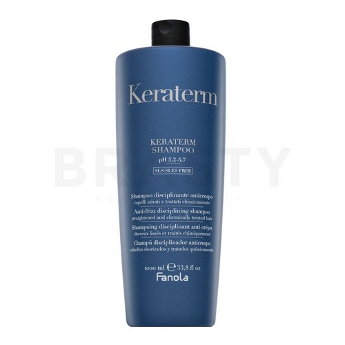 Fanola Keraterm Shampoo wygładzający szampon do niesfornych włosów 1000 ml
