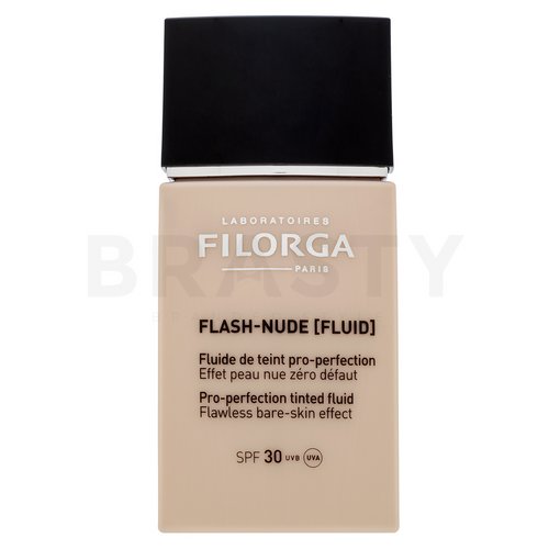 Filorga Flash-Nude Tinted Fluid 02 Nude Gold emulsii tonice și hidratante pentru o piele luminoasă și uniformă 30 ml