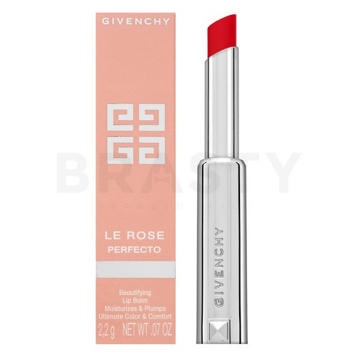 Givenchy Le Rose Perfecto N. 301 Soothing Red Pflegender Lippenstift 2,2 g