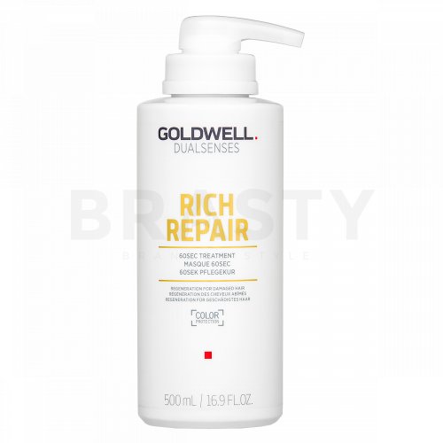 Goldwell Dualsenses Rich Repair 60sec Treatment maska pro suché a poškozené vlasy 500 ml