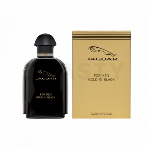 Jaguar For Men Gold in Black Eau de Toilette bărbați 100 ml