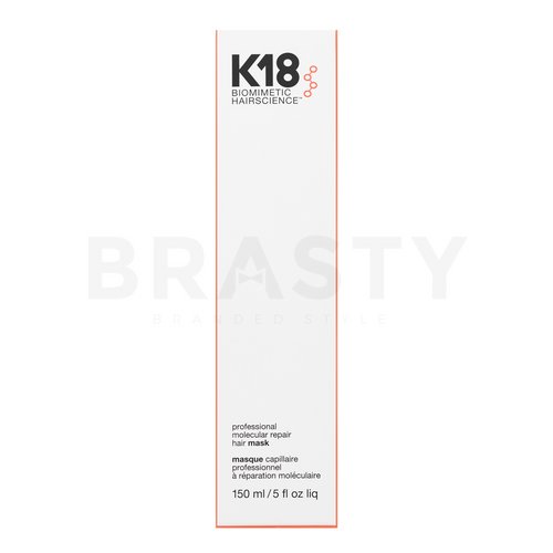 K18 Professional Molecular Repair Hair Mask kräftigende Maske für sehr trockenes und geschädigtes Haar 150 ml
