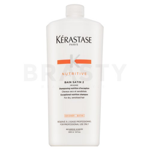 Kérastase Nutritive Bain Satin 2 szampon do włosów suchych i wrażliwych 1000 ml
