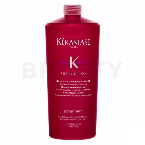 Kérastase Réflection Bain Chromatique Riche szampon ochronny do uwrażliwionych, farbowanych włosów 1000 ml