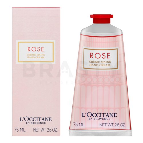 L'Occitane Rose Hand Cream cremă hrănitoare pentru mâini și unghii 75 ml