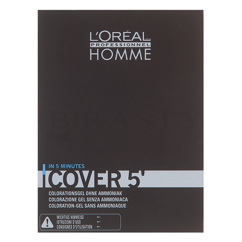 L´Oréal Professionnel Homme Cover 5 farba na vlasy No. 5 Light Brown 3 x 50 ml