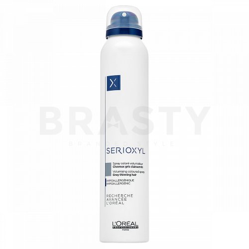 L´Oréal Professionnel Serioxyl Volumizing Grey Thinning Hair Coloured Spray barevný sprej pro zahuštění šedivých vlasů 200 ml