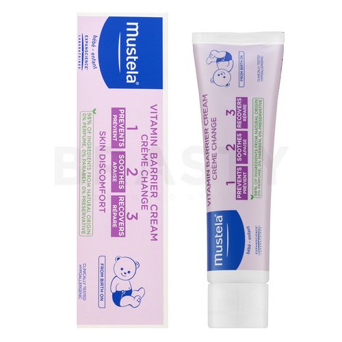 Mustela Bébé Change Cream 1 2 3 Reparaturcreme gegen das Wundsein für Kinder 100 ml