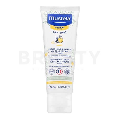 Mustela Bébé Nourishing Cream With Cold Cream hydratační a ochranný fluid pro děti 40 ml