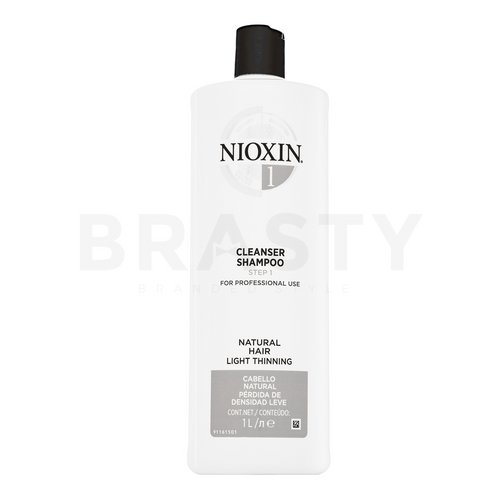 Nioxin System 1 Cleanser Shampoo čisticí šampon pro řídnoucí vlasy 1000 ml