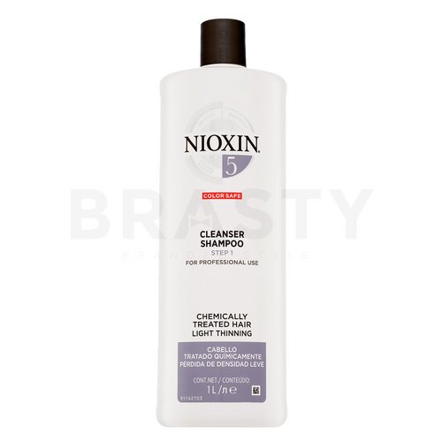 Nioxin System 5 Cleanser Shampoo čisticí šampon pro chemicky ošetřené vlasy 1000 ml