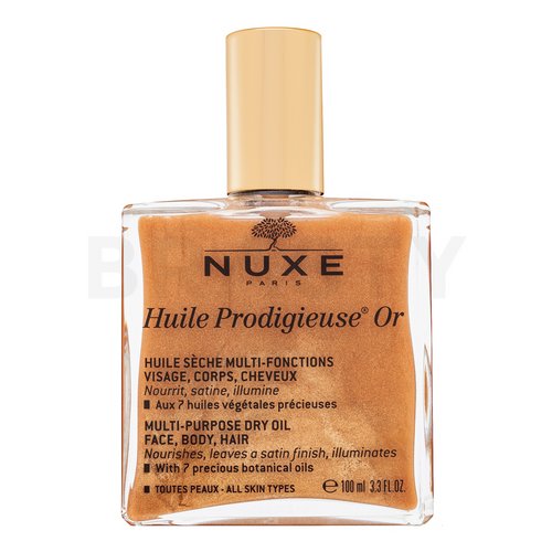 Nuxe Huile Prodigieuse Or Multi-Purpose Dry Oil multifunkčný suchý olej s trblietkami 100 ml