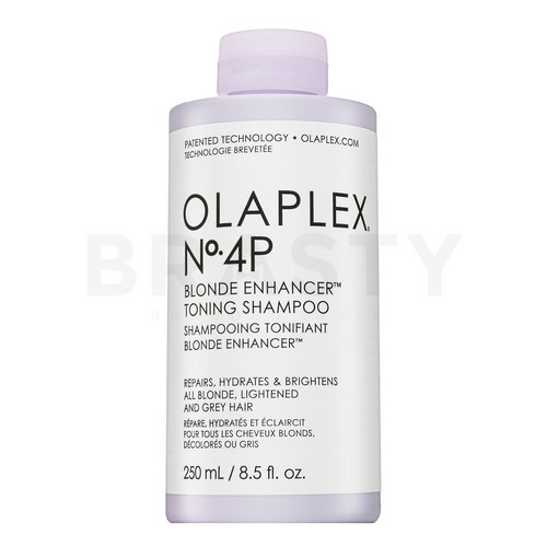 Olaplex Blonde Enhancer Toning Shampoo No.4P șampon nuanțator pentru păr blond 250 ml