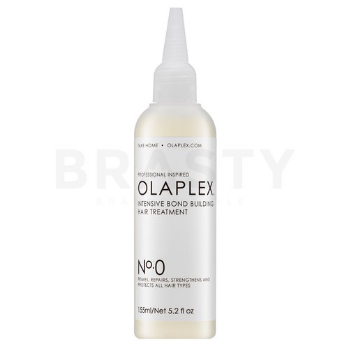 Olaplex Intensive Bond Building Hair Treatment întinerire și netezire pentru păr deteriorat No.0 155 ml