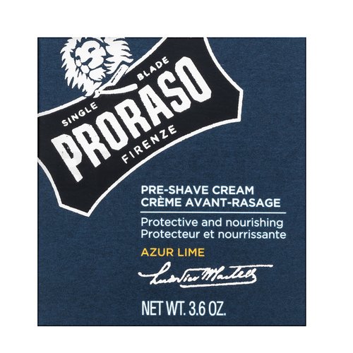 Proraso Azur Lime Pre-Shave Cream Crema inainte de epilare 100 ml