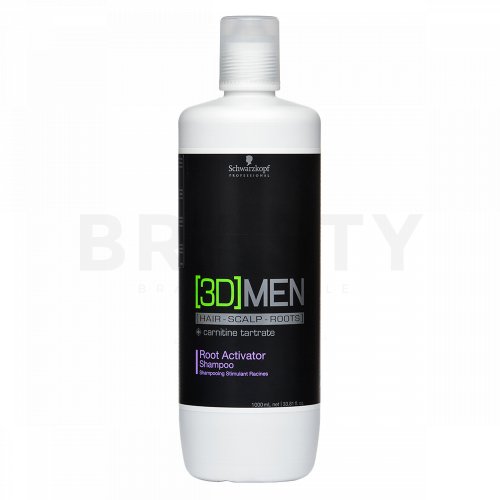 Schwarzkopf Professional 3DMEN Root Activator Shampoo șampon pentru stimularea rădăcinilor părului 1000 ml