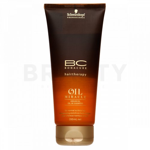 Schwarzkopf Professional Bonacure Oil Miracle Argan Oil Oil In Shampoo Shampoo Fur Normal Dickes Haar 0 Ml Brasty At