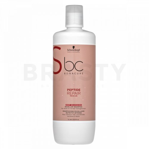 Schwarzkopf Professional BC Bonacure Peptide Repair Rescue Deep Nourishing Micellar Shampoo szampon do włosów zniszczonych 1000 ml