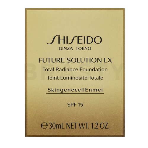 Shiseido Future Solution LX Total Radiance Foundation SPF15 - Rose 4 make-up pre zrelú pleť 30 ml