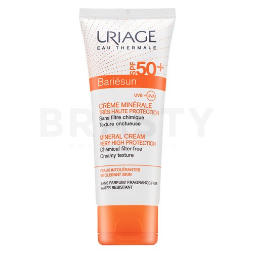 Uriage Bariésun Mineral Cream SPF50+ cremă de protecție solară 100 ml