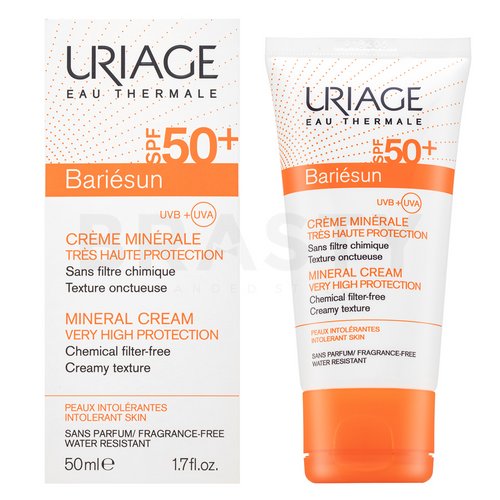 Uriage Bariésun Mineral Cream SPF50+ cremă de protecție solară 50 ml