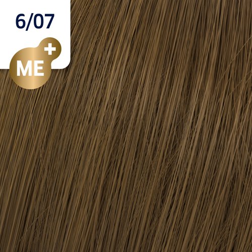 Wella Professionals Koleston Perfect Me+ Pure Naturals profesionálna permanentná farba na vlasy 6/07 60 ml