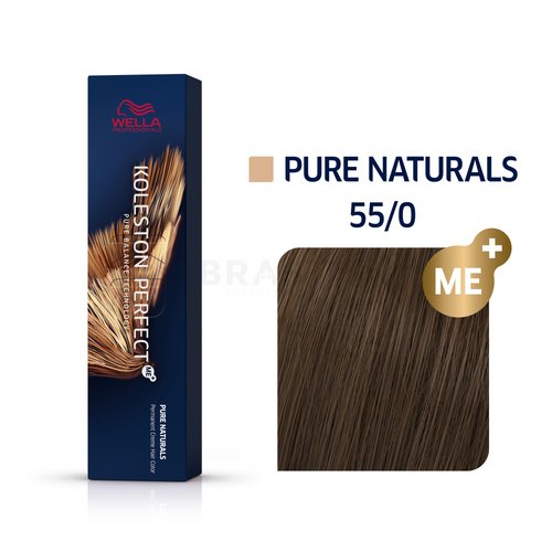Wella Professionals Koleston Perfect Me+ Pure Naturals Professionelle permanente Haarfarbe 55/0 60 ml
