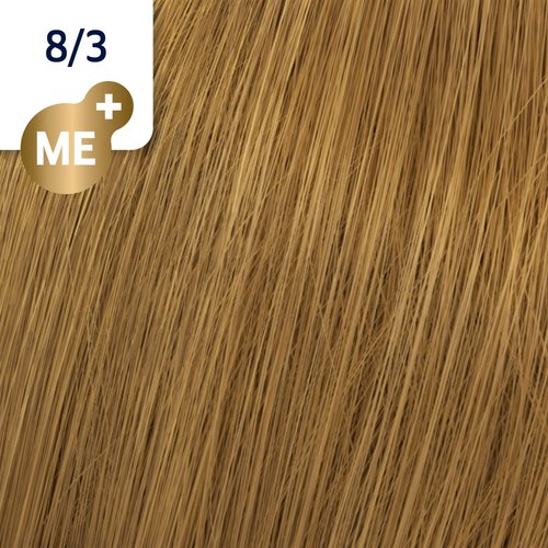 Wella Professionals Koleston Perfect Me+ Rich Naturals profesionálna permanentná farba na vlasy 8/3 60 ml
