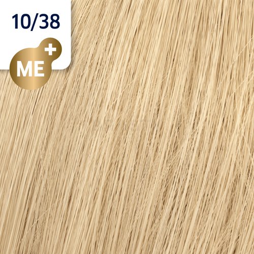 Wella Professionals Koleston Perfect Me+ Rich Naturals profesjonalna permanentna farba do włosów 10/38 60 ml