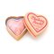 I Heart Revolution Blushing Hearts Triple Baked Blusher pudrová tvářenka Peachy Pink Kisses 10 g