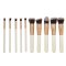 MIMO Makeup Brush Set set di pennelli Kabuki White 10 Pcs