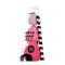 MIMO Makeup Sponge Set 3 Pcs spugnetta per fondotinta - impostare Pink