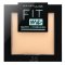 Maybelline Fit Me! Matte + Poreless Powder puder z formułą matującą 104 Soft Ivory 9 g