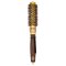 Olivia Garden Expert Blowout Shine Round Brush Wavy Bristles Gold & Brown 25 mm kartáč na vlasy