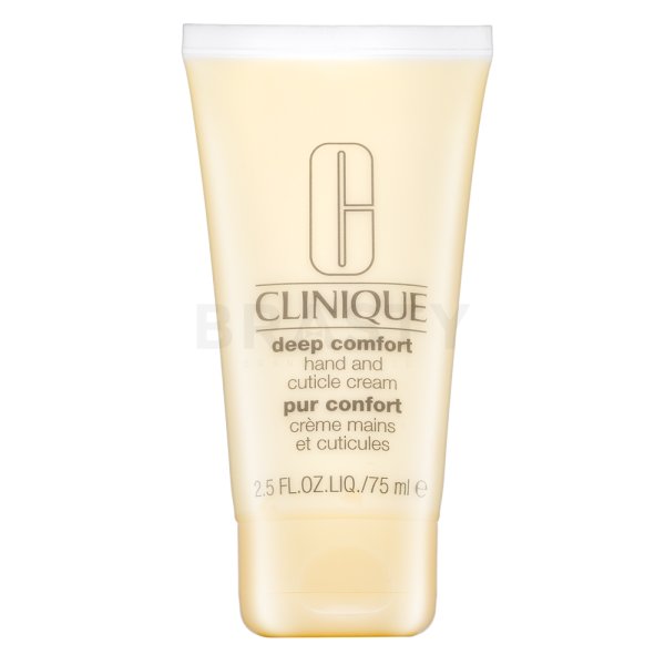Clinique Deep Comfort Hand and Cuticle Cream Crema hidratante para manos y uñas 75 ml