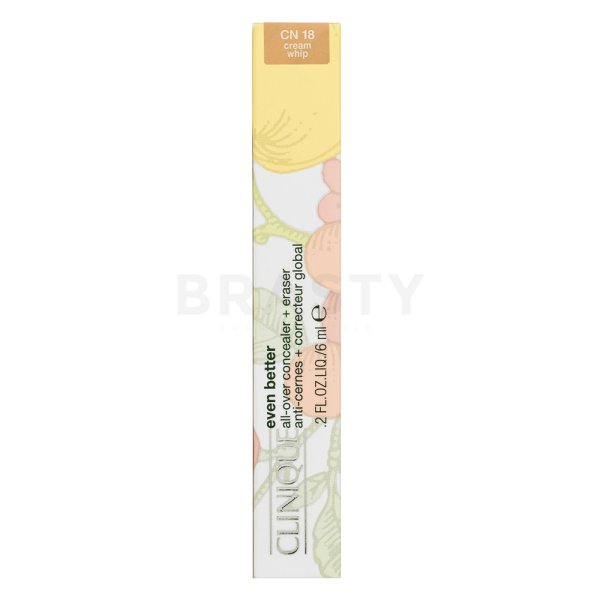 Clinique Even Better All Over Concealer + Eraser течен коректор CN 18 Cream Whip 6 ml