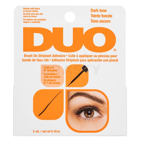 Ardell DUO Brush-On Striplash Adhesive adeziv pentru gene Dark Tone 5 g