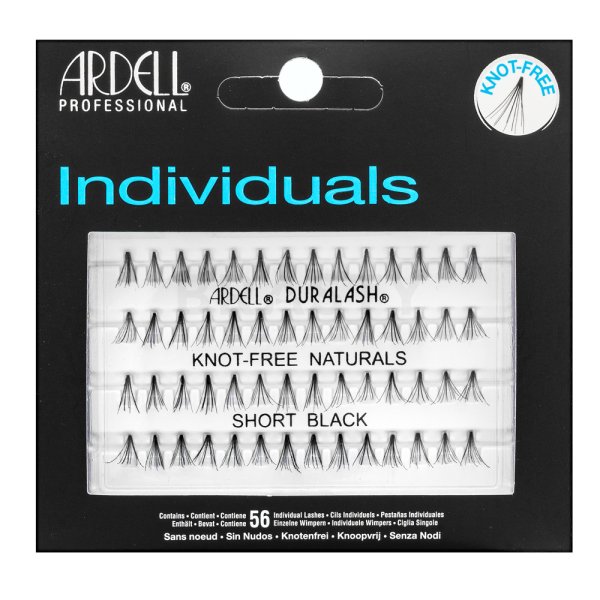Ardell Individuals Knot Free Lashes smocuri de gene fără nod Short