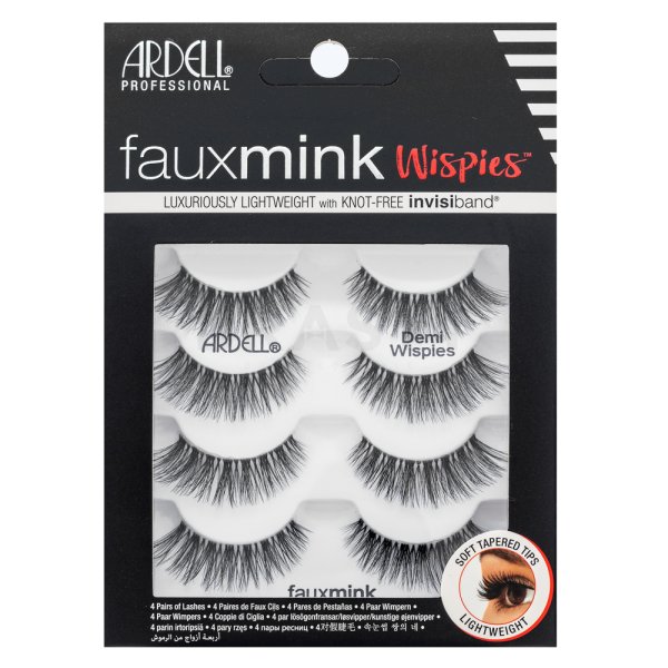 Ardell Faux Mink Wispies gene false pentru lipit - set Demi Wispies
