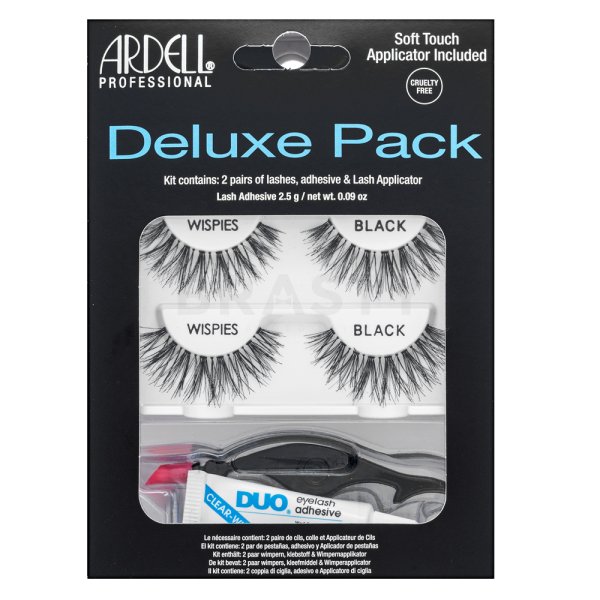 Ardell Deluxe Pack gene false pentru lipit - set Wispies