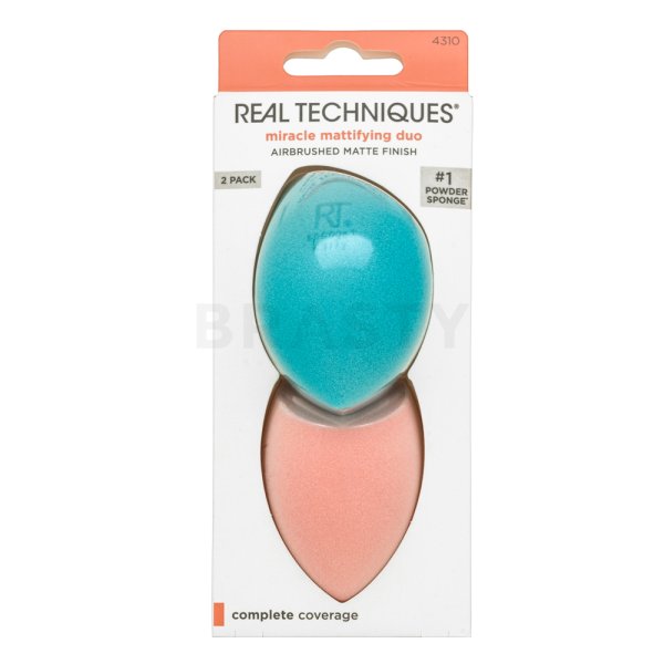 Real Techniques Miracle Mattifying Duo esponja de maquillaje