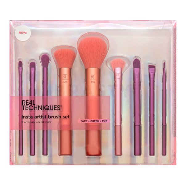 Real Techniques Insta Artist Brush Set set di pennelli per viso e occhi