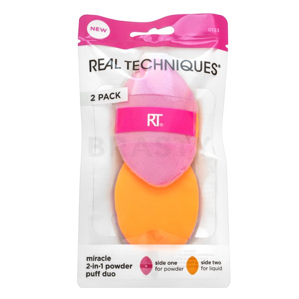 Real Techniques Miracle 2-in-1 Makeup Powder Puff Duo make-up spons